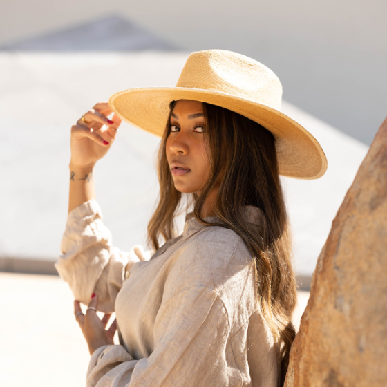 The Suntoasted Fine Palm Rancher Hat – HAUS of TRADE display picture 1