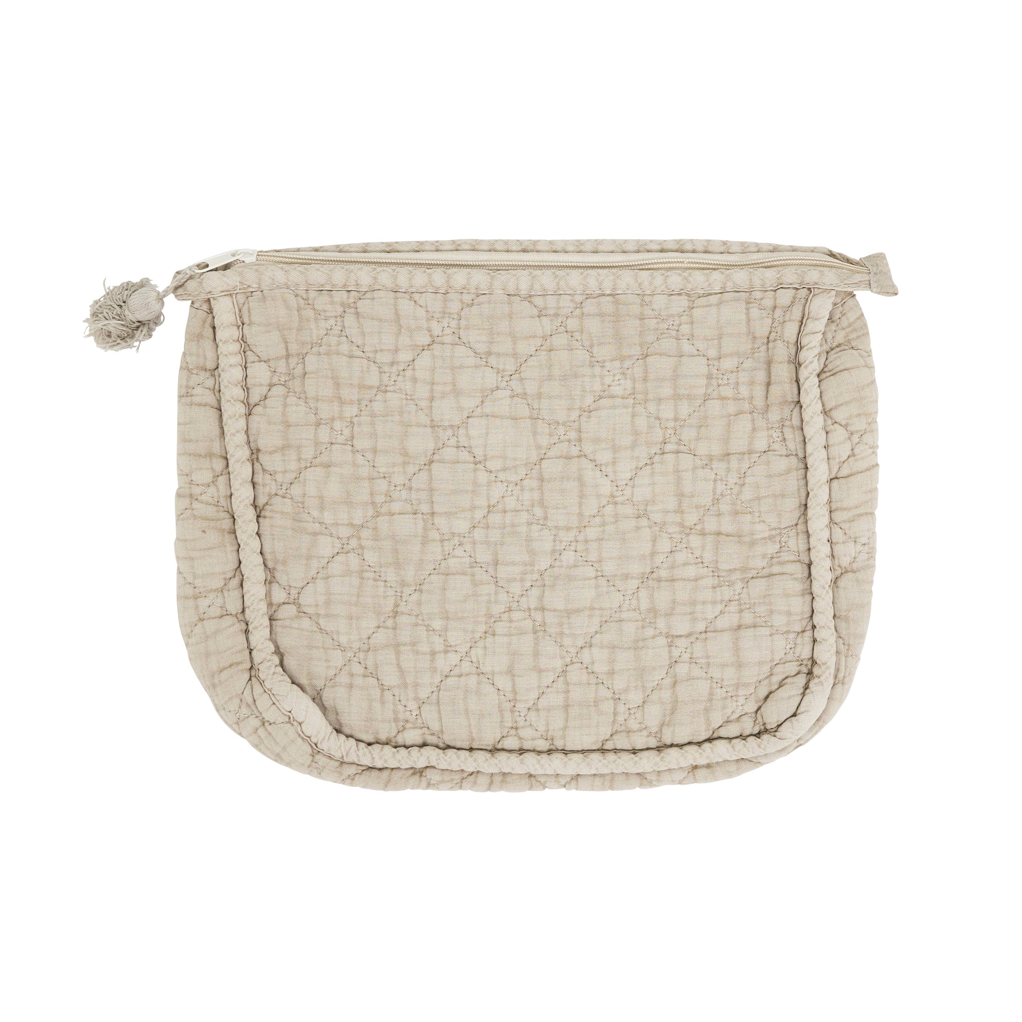 Cloud Cotton Quilted Pouch Bag
