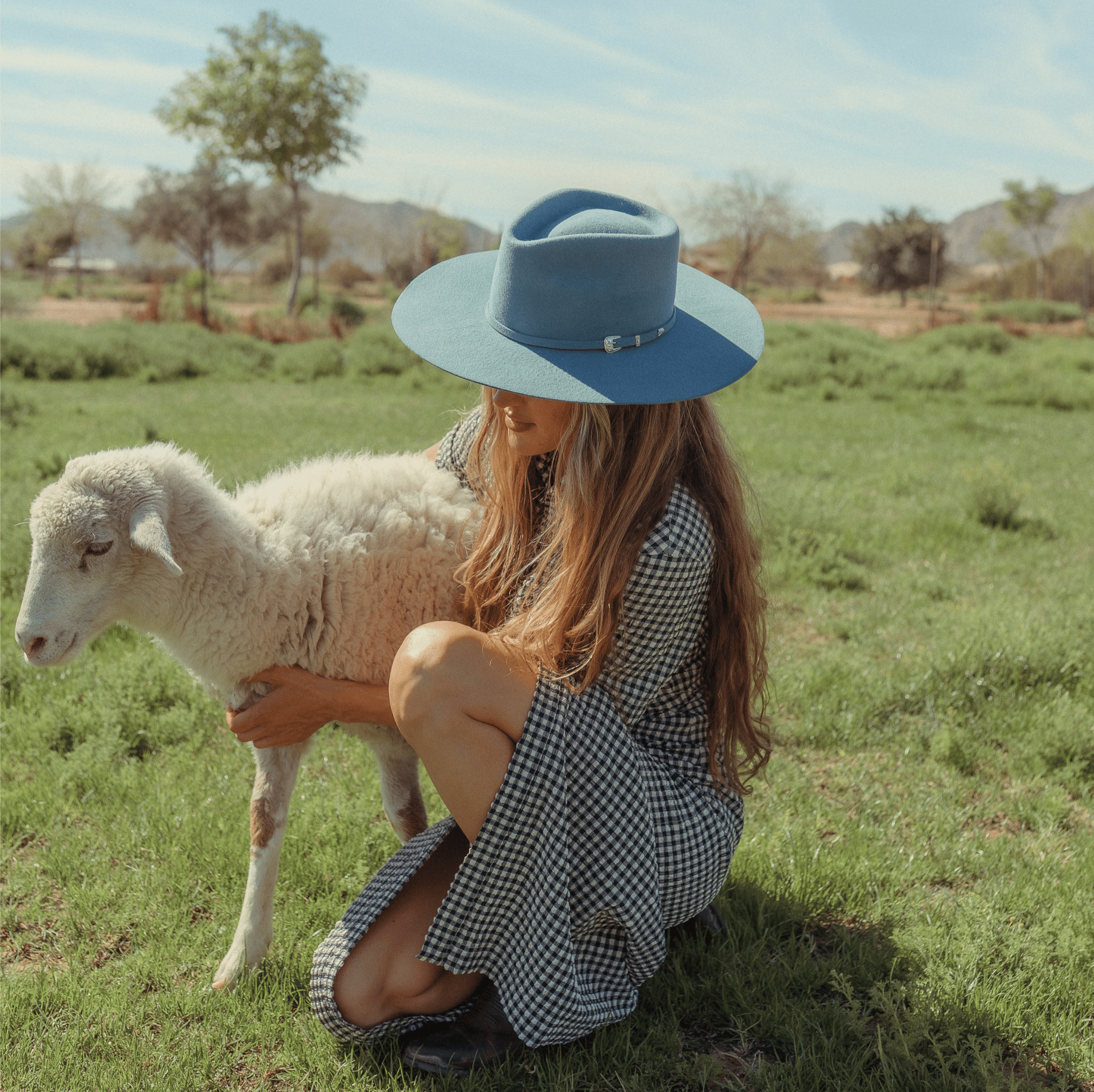 The Coastline Blue Felt Hat – HAUS of TRADE