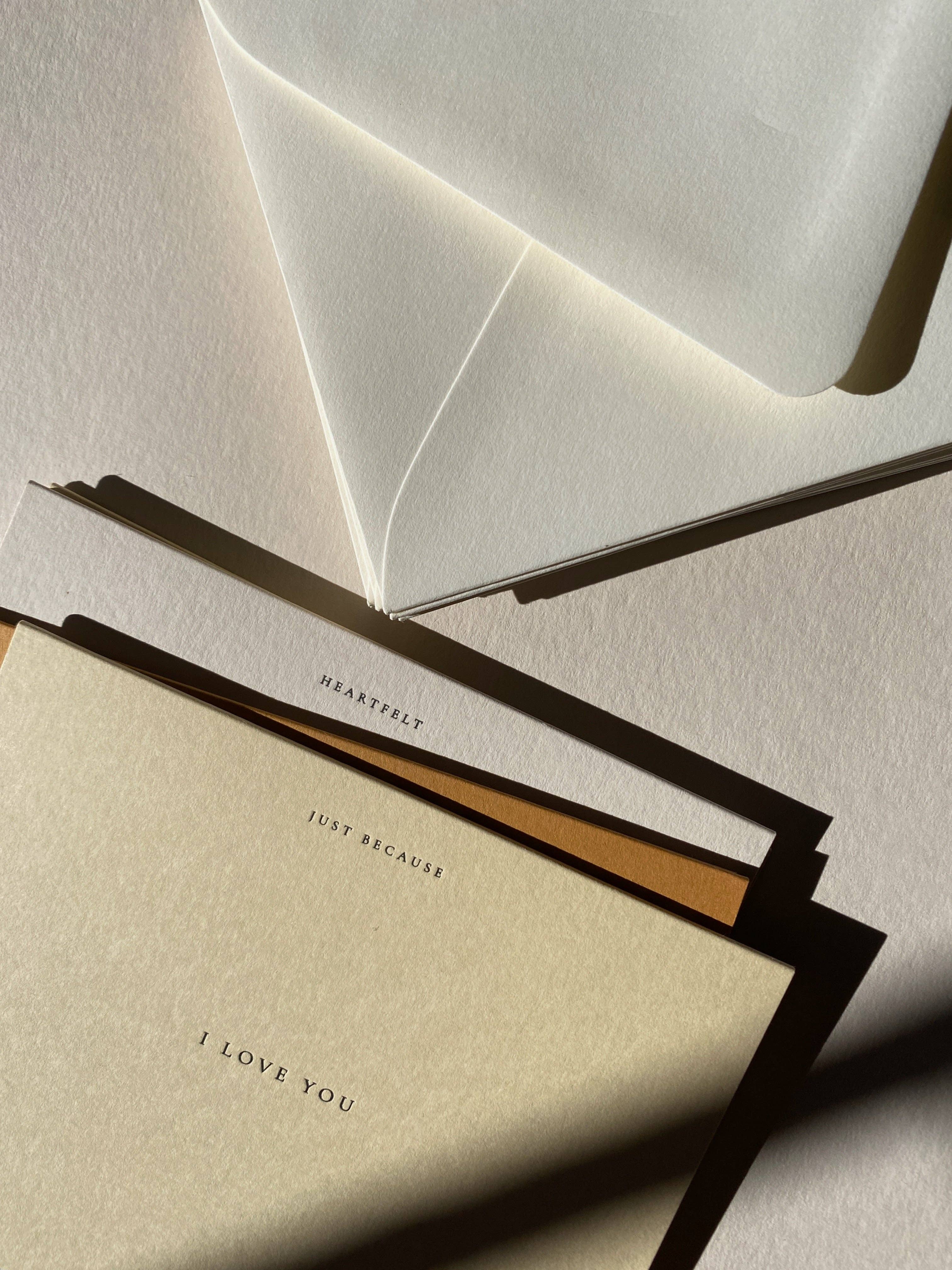 'Just Because I Love You' Greeting Card