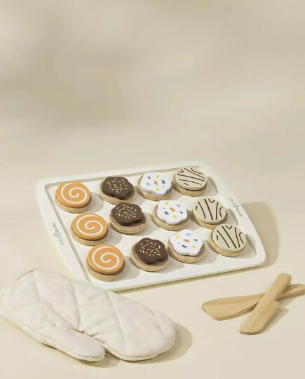 Wooden Cookie Play set