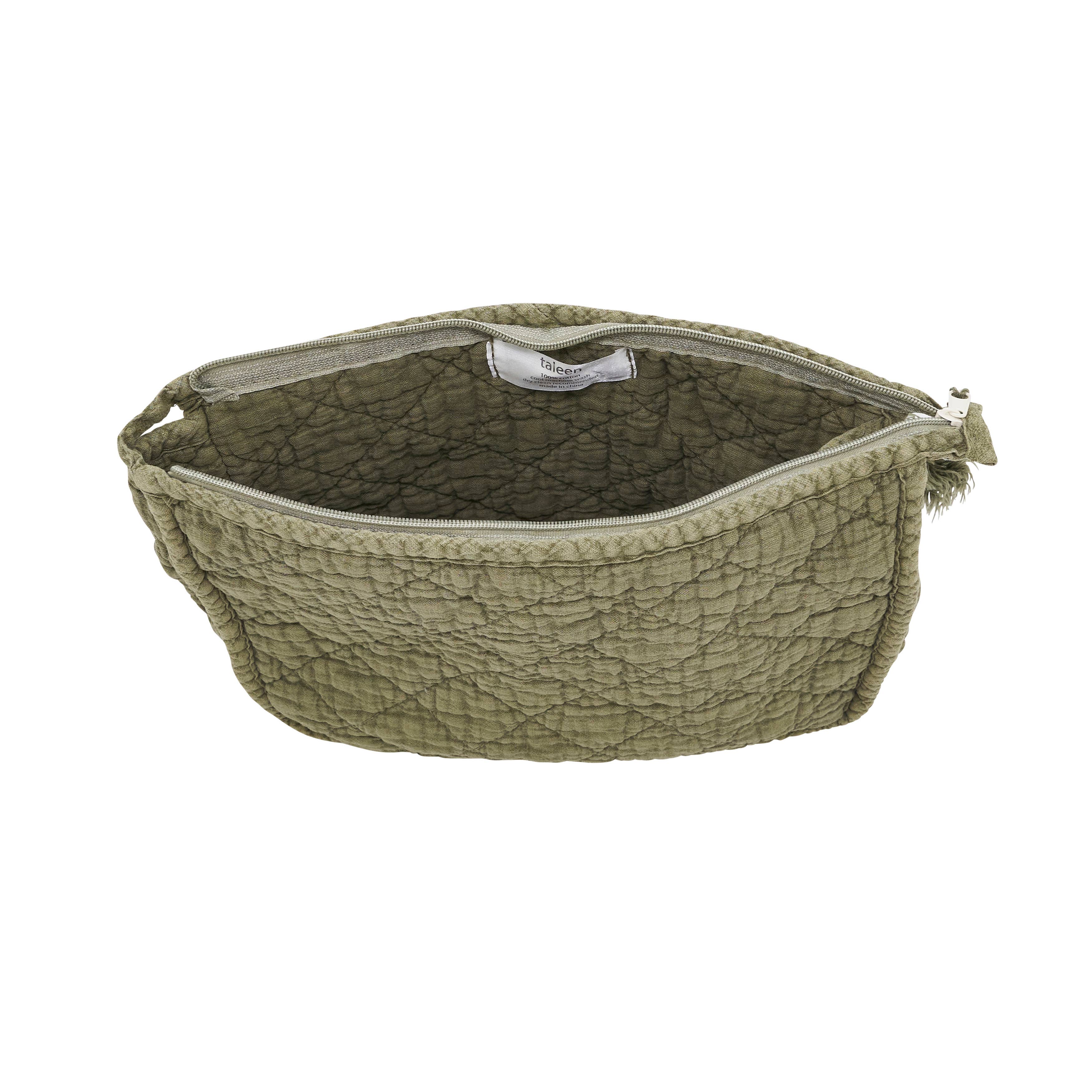 Cloud Cotton Quilted Pouch Bag