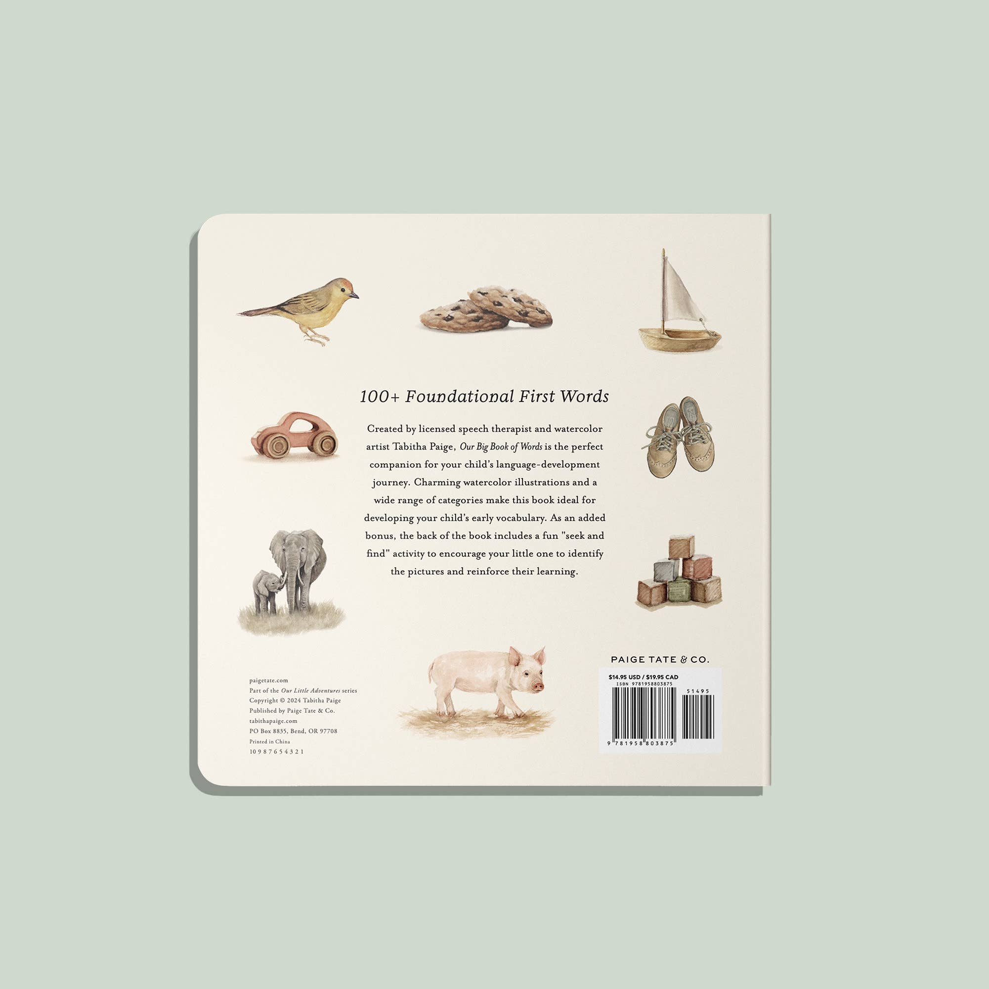 'Our Big Book of First Words' Children's Books