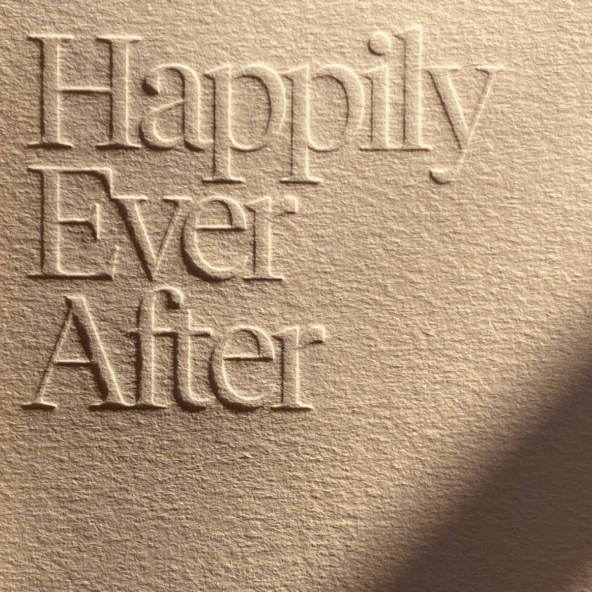 'Happily Ever After' Greeting Card