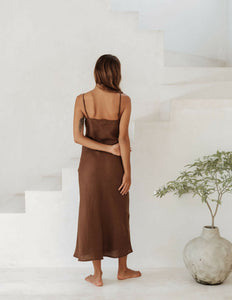 free-the-label-amalfi-slip-dress-chocolate-back