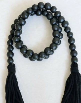Wooden Bead Tassel