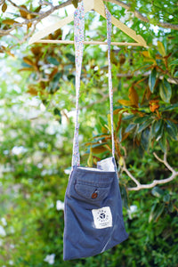 Lotus - Blue Pant / Tie Bag