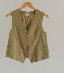 olive vest