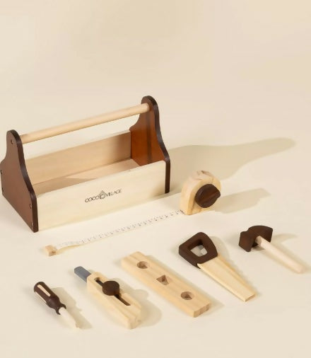 Wooden Tool Play set