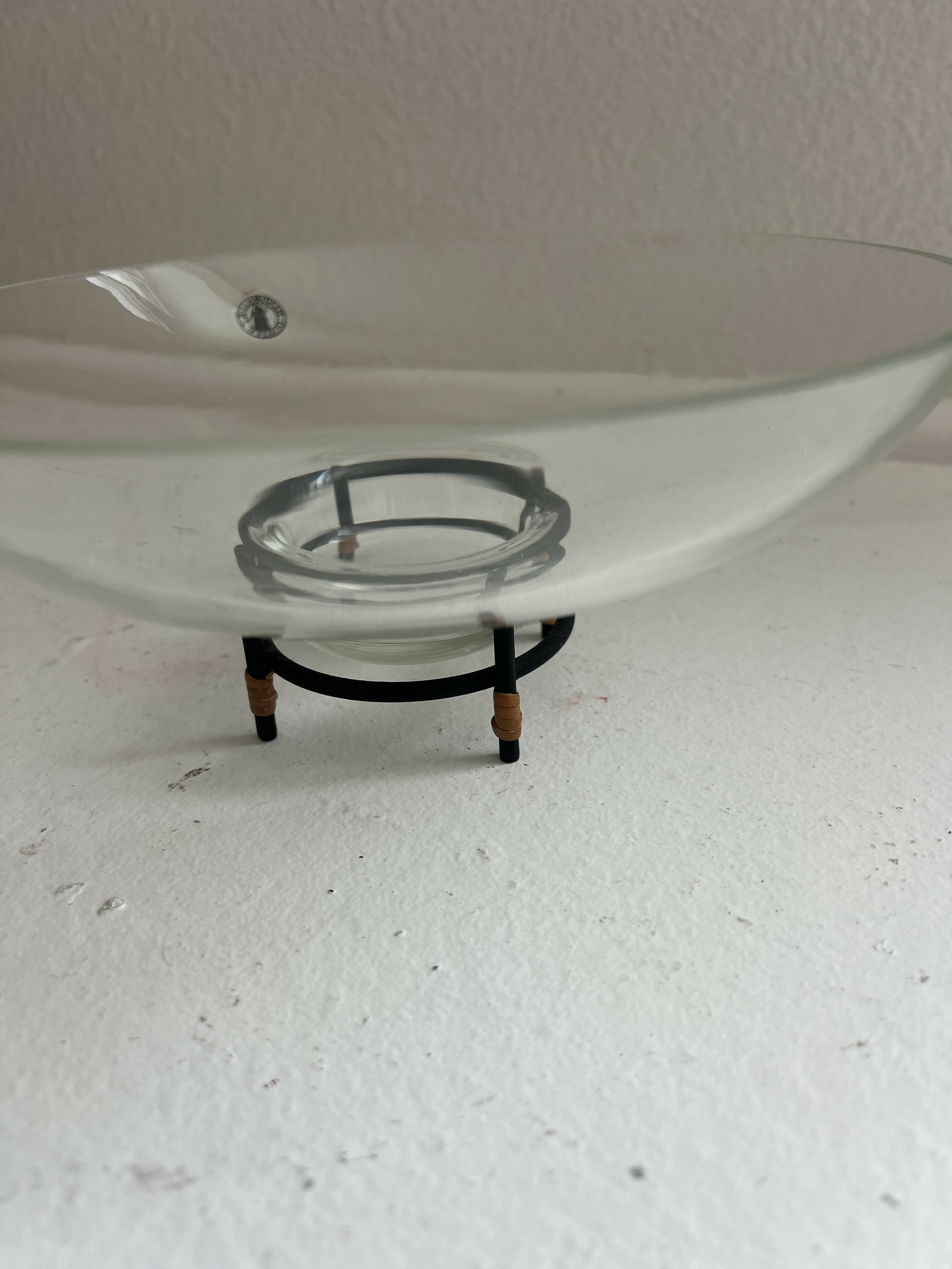 Glass Pedestal Bowl