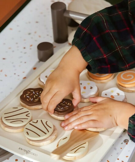 Wooden Cookie Play set