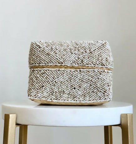 Bali Handbeaded Bamboo Plain Box