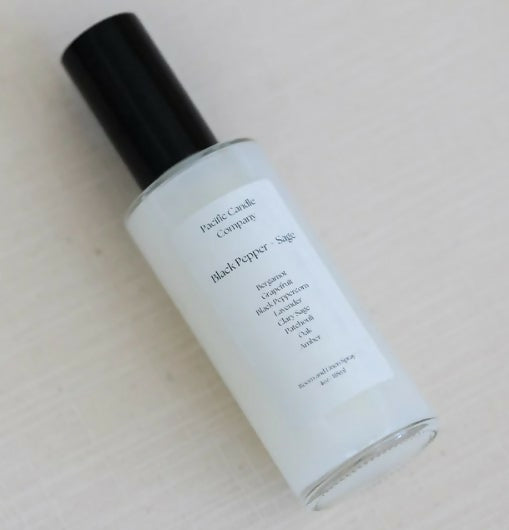 Black Pepper + Sage Room Spray