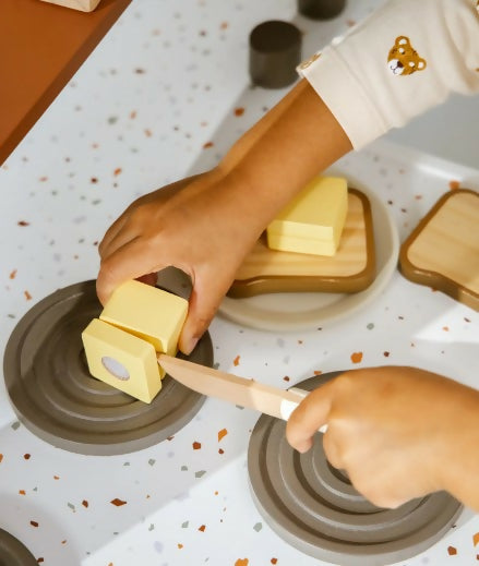Wooden Toaster set
