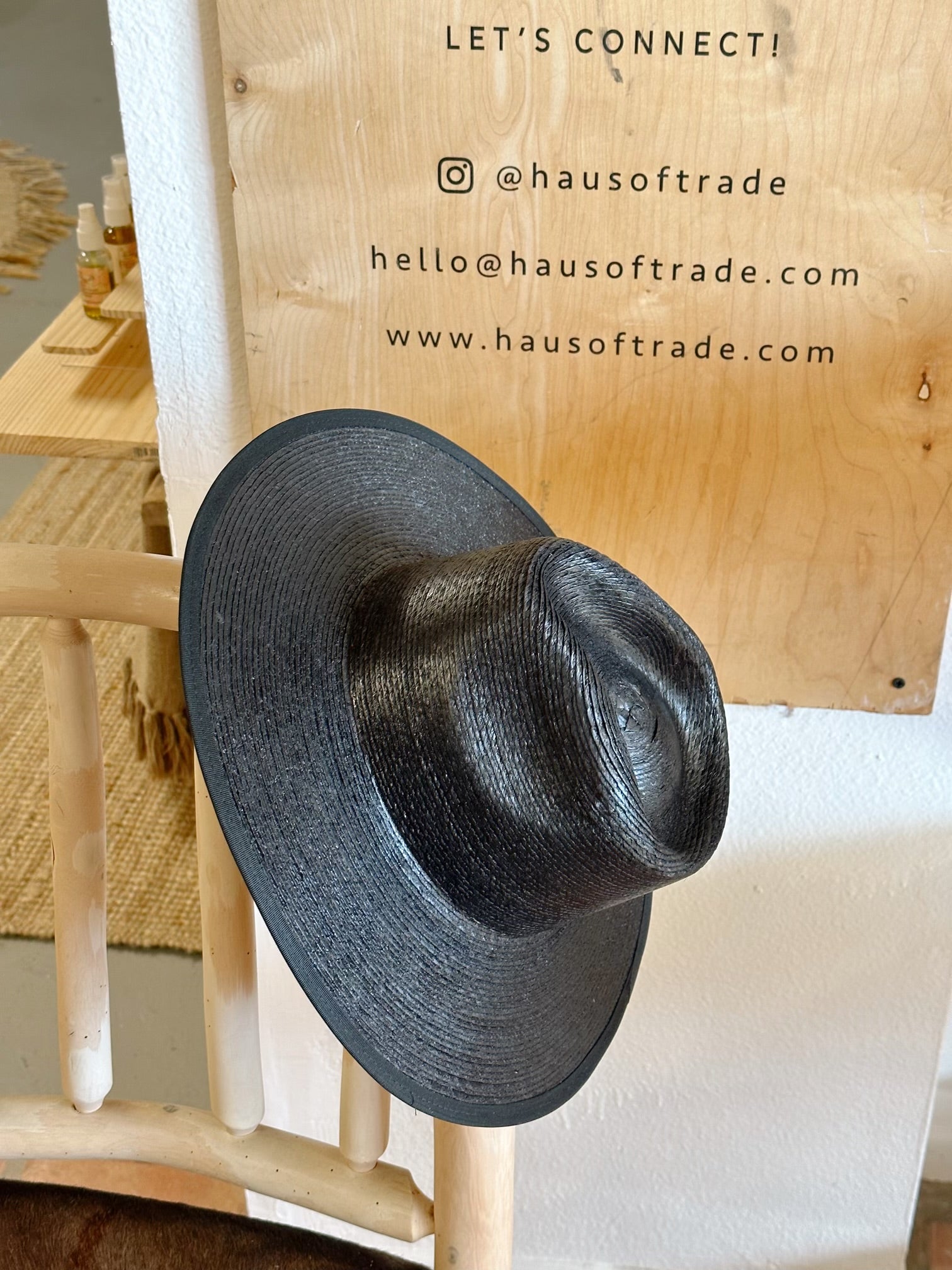 The Charcoal Fine Palm Rancher Hat