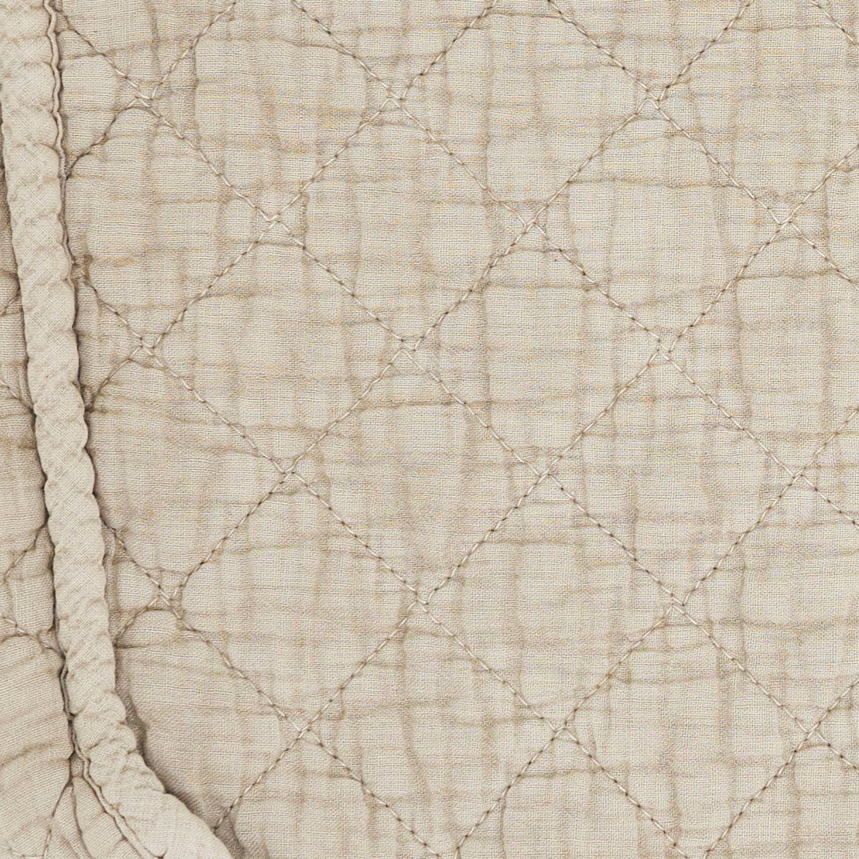 Cloud Cotton Quilted Pouch Bag