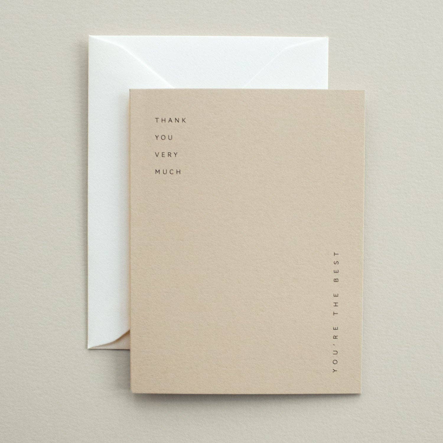 'Thank You' Greeting Card