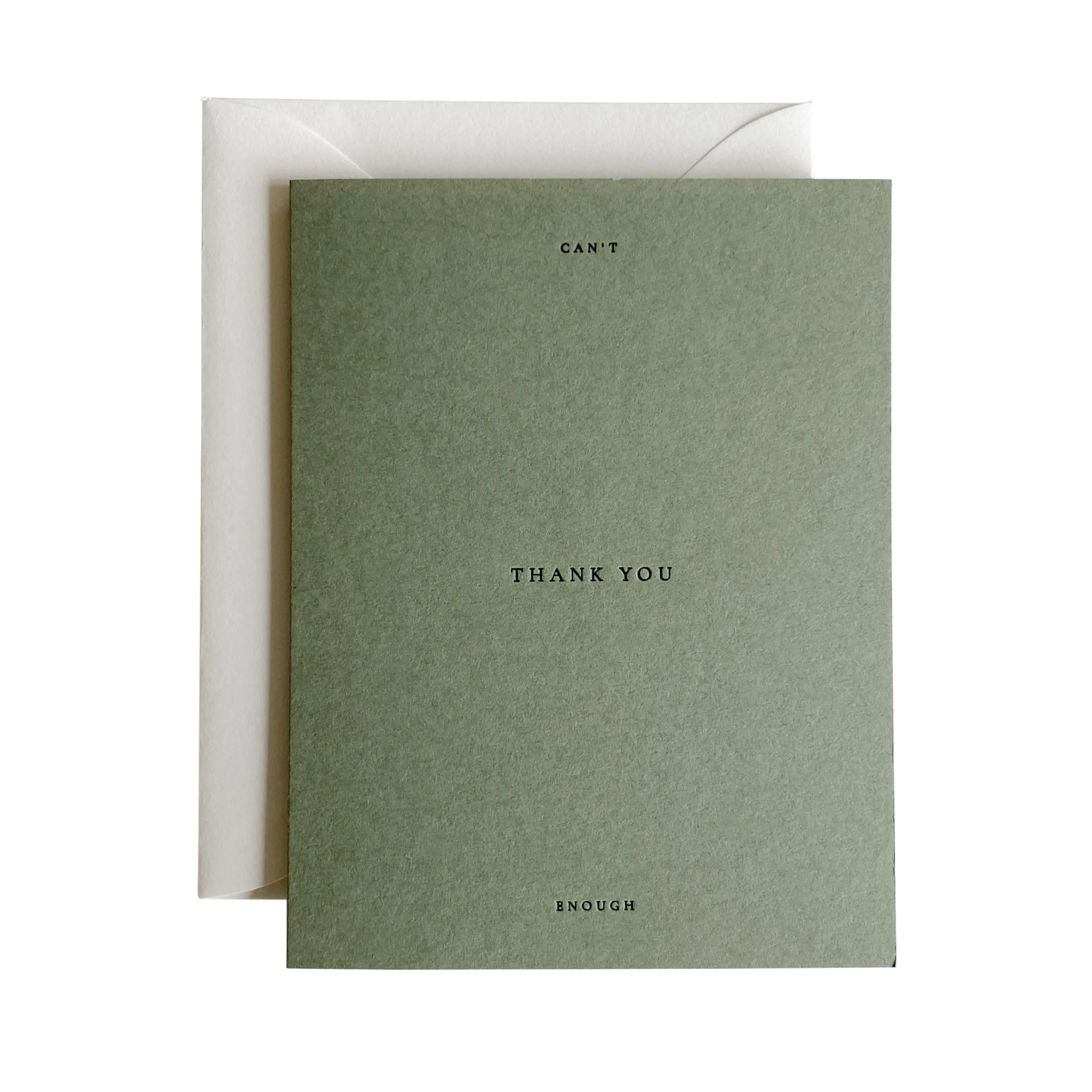 'Can't Thank You Enough' Greeting Card