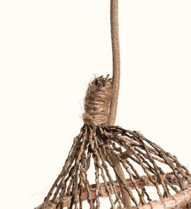 Tunisia Date Branch Woven Pendant