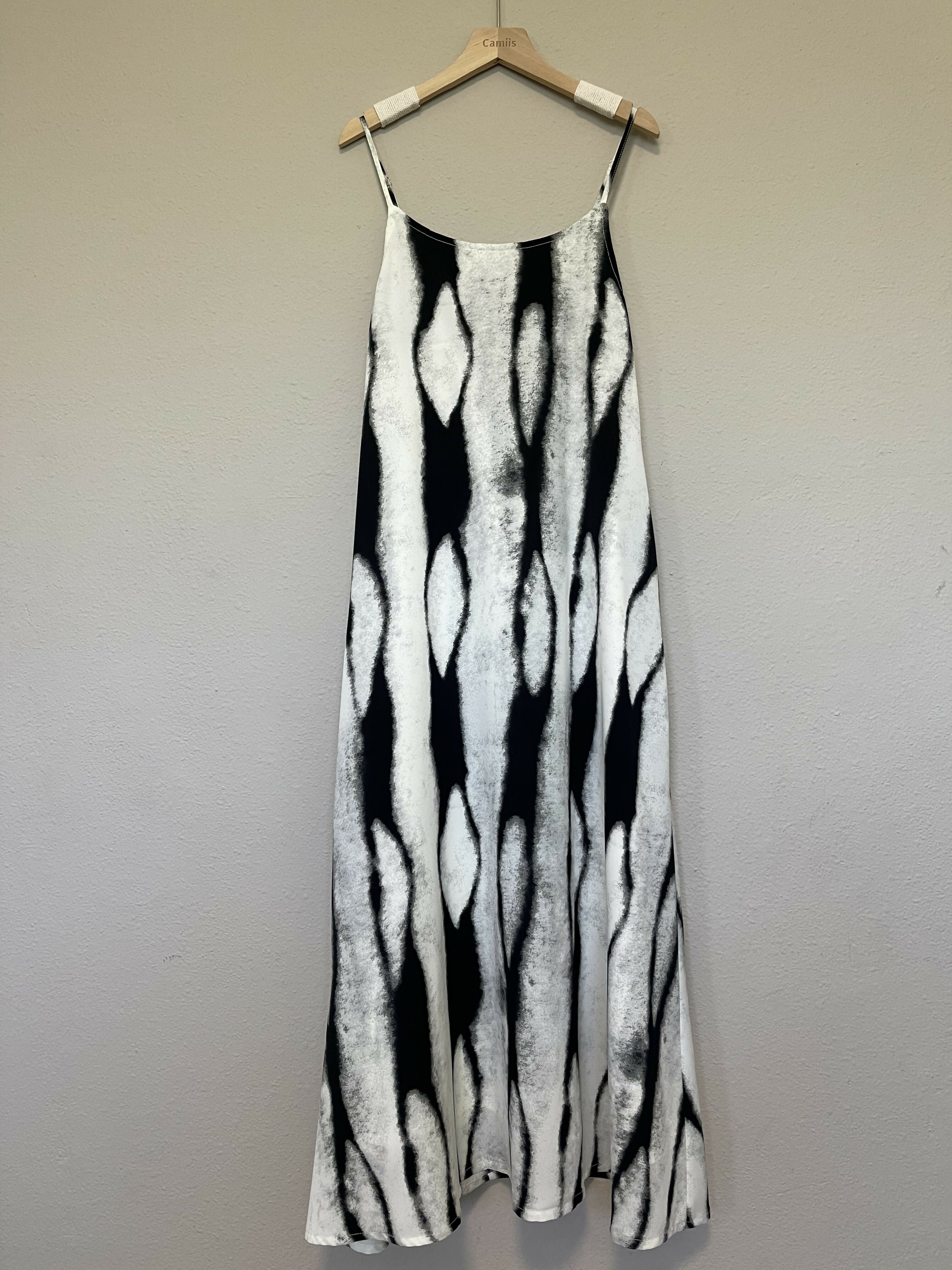 Printed Camisole Maxi Dress