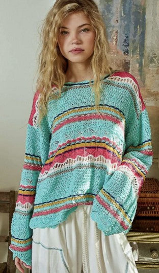 Seabreeze nit Sweater Mint