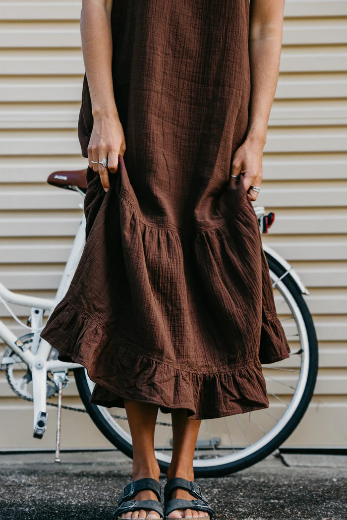 Yamba Brown Dress