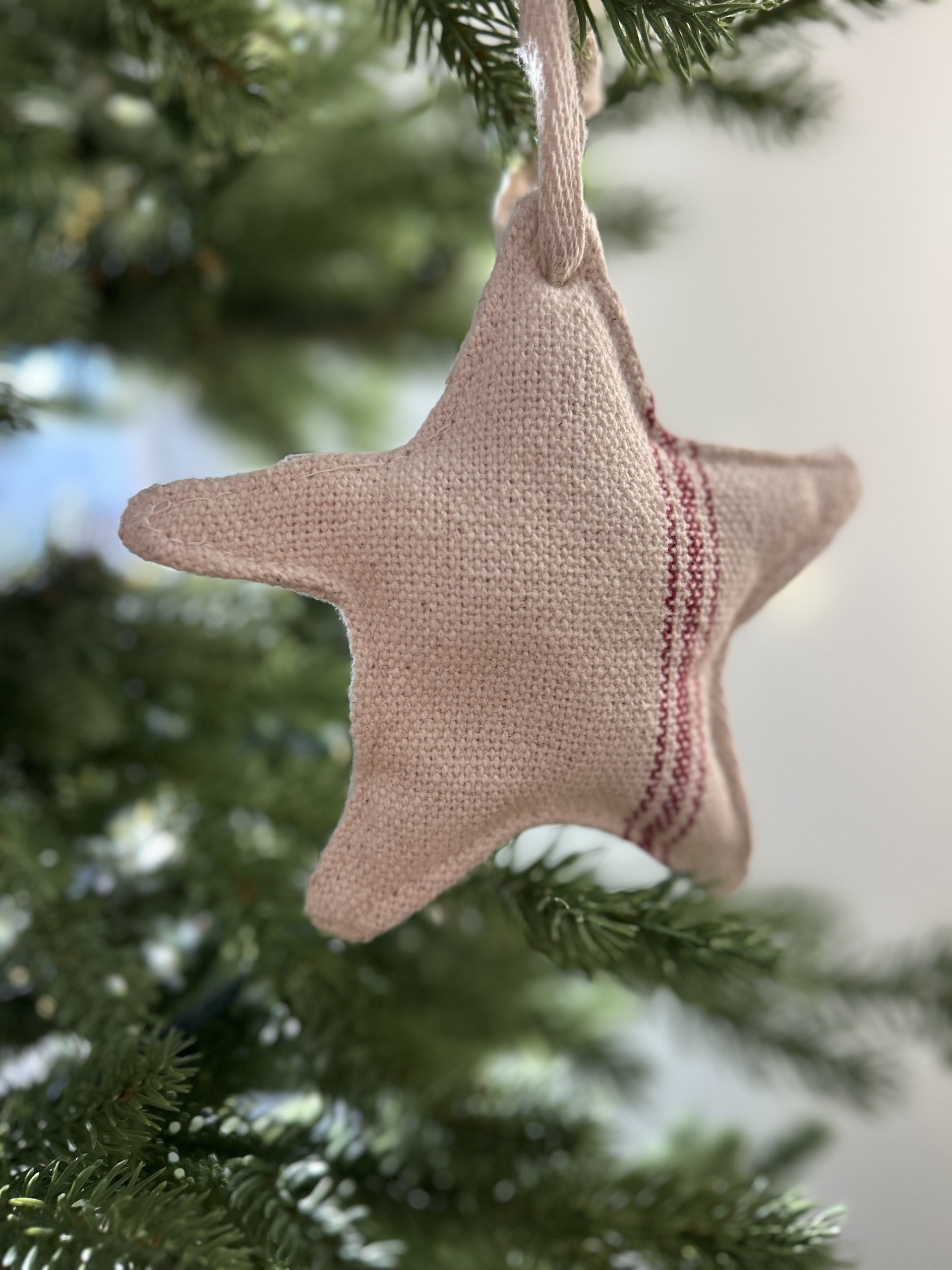 Fabric Star Ornament