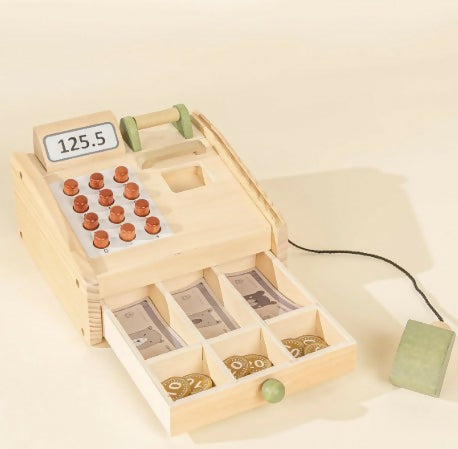 Wooden Cash Register