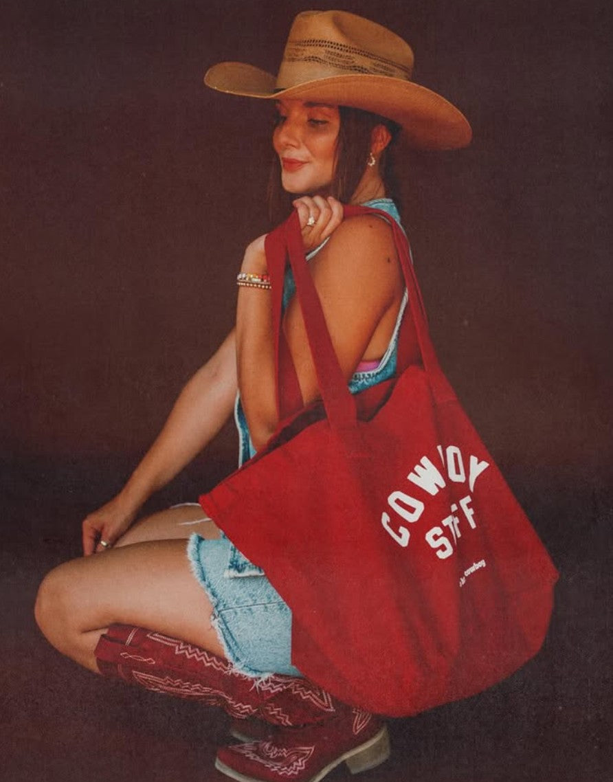 'Cowboy Stuff' Tote Bag