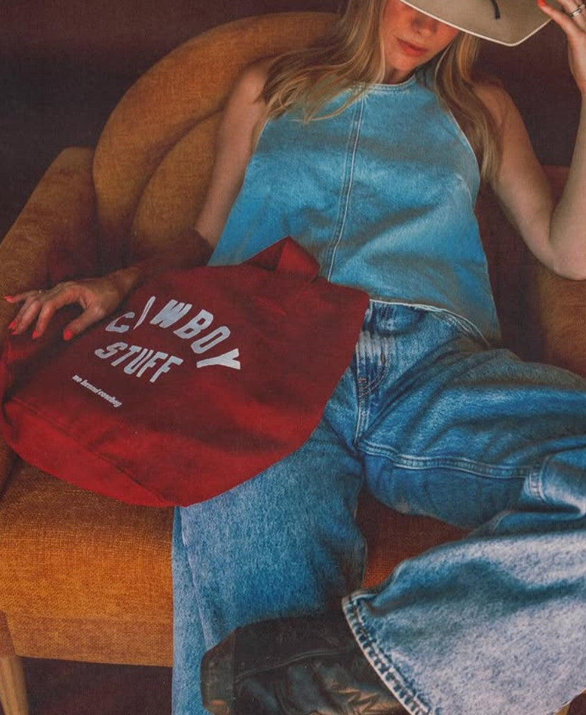'Cowboy Stuff' Tote Bag