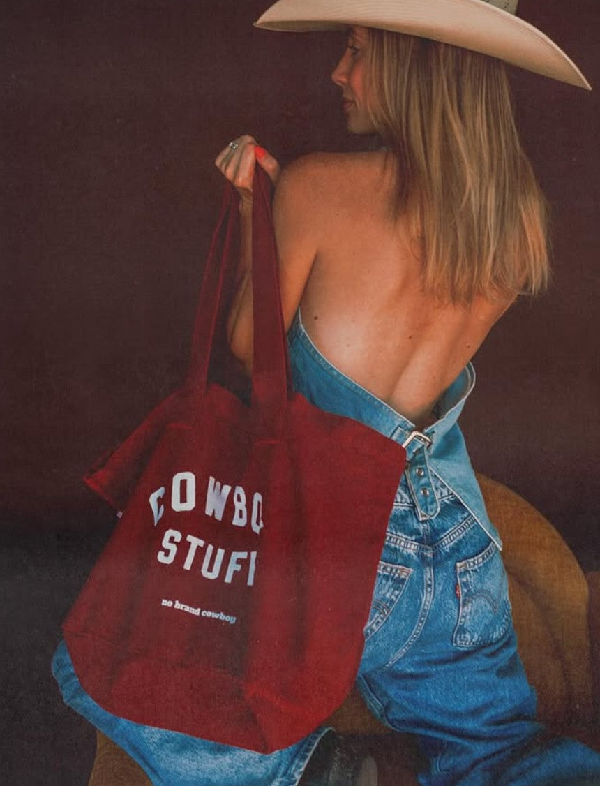 'Cowboy Stuff' Tote Bag