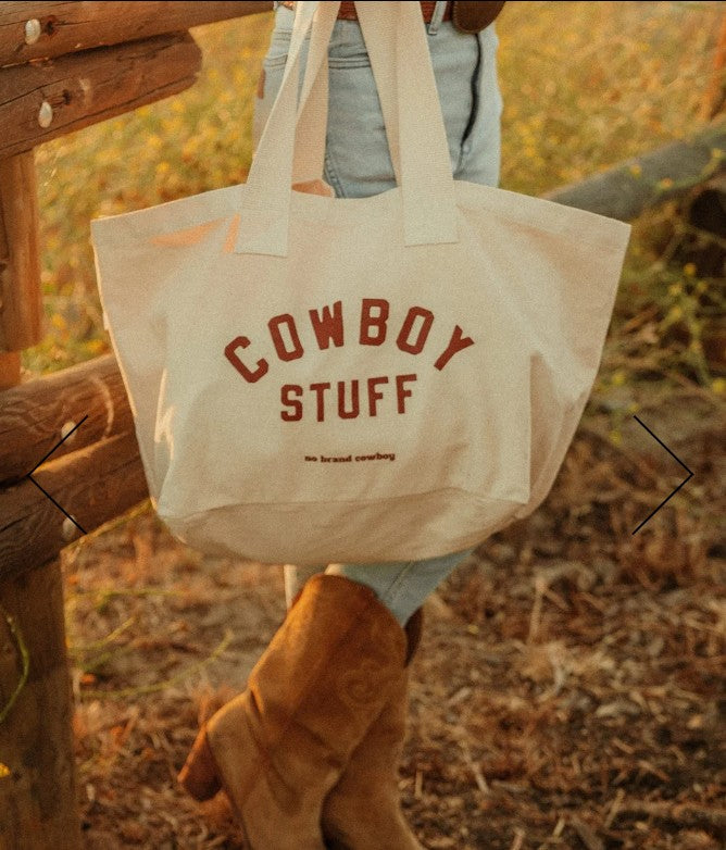 'Cowboy Stuff' Tote Bag
