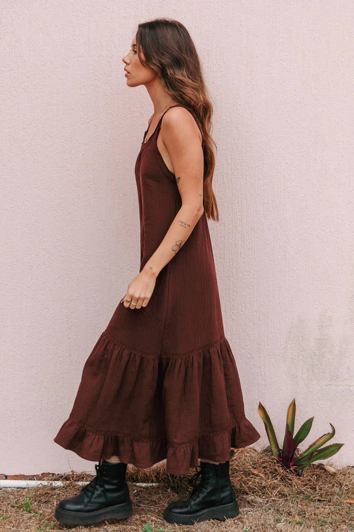 Yamba Brown Dress