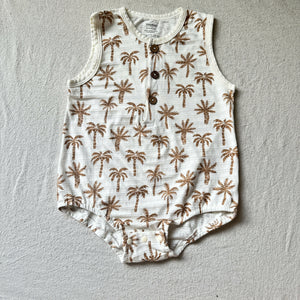 Organic Cotton Palm Bodysuit