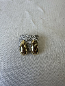 Drop Earrings 18k Gold Plated on Cooper