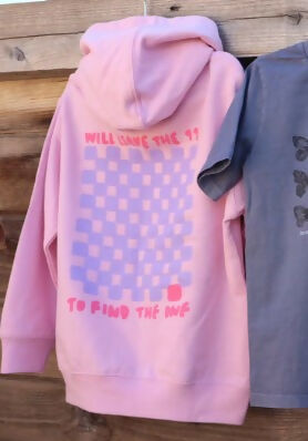 The One Pink Hoodie