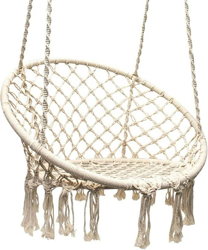 Macrame Hanging Hammock Chair