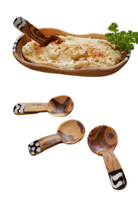 Small Wood Charcuterie/Spice Spoons, Set