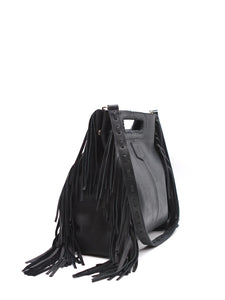 Large hot sale fringe bag
