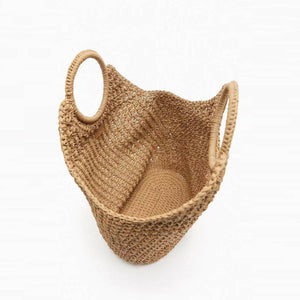 Crochet Straw Handbag #18