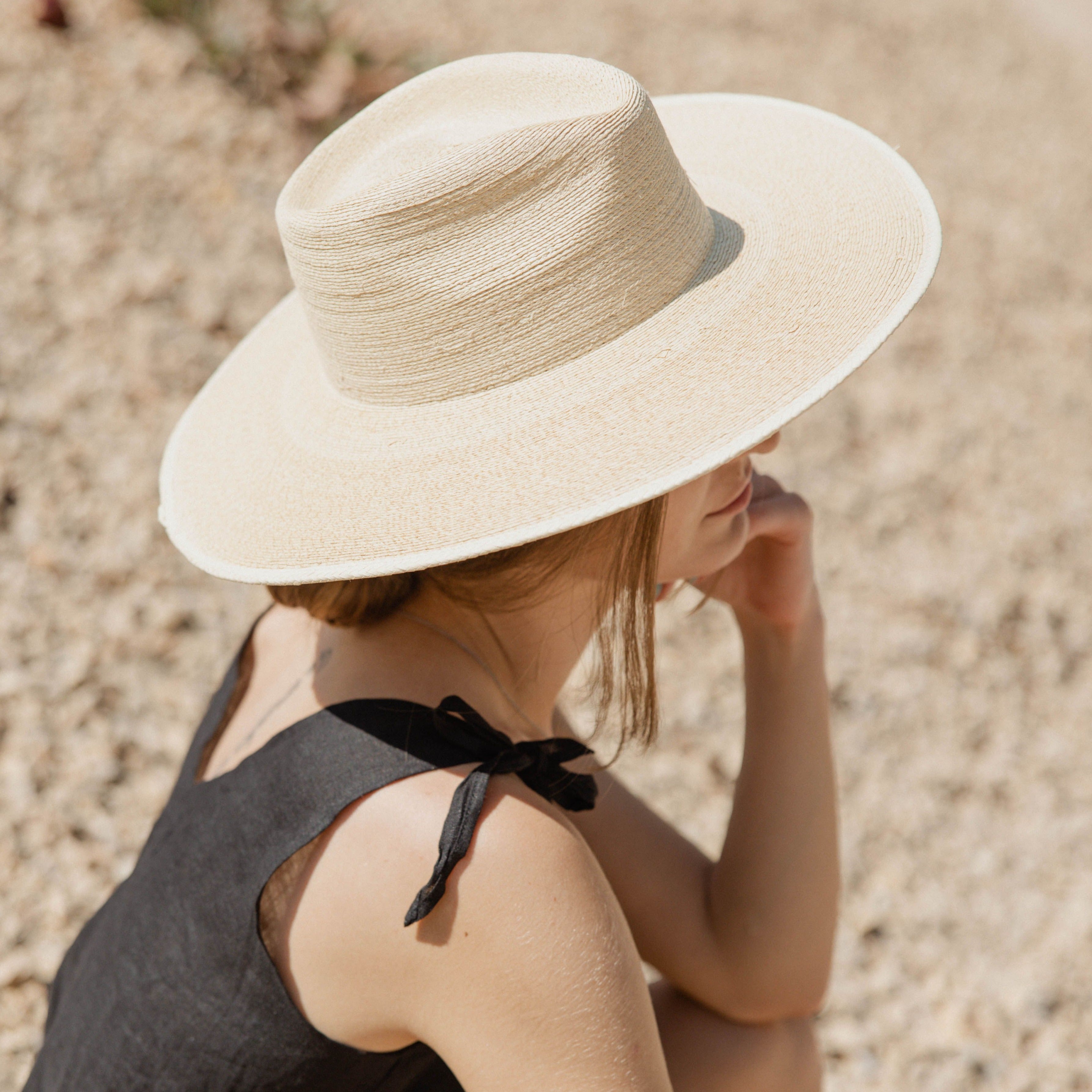 The Sunbleached Fine Palm Rancher Hat