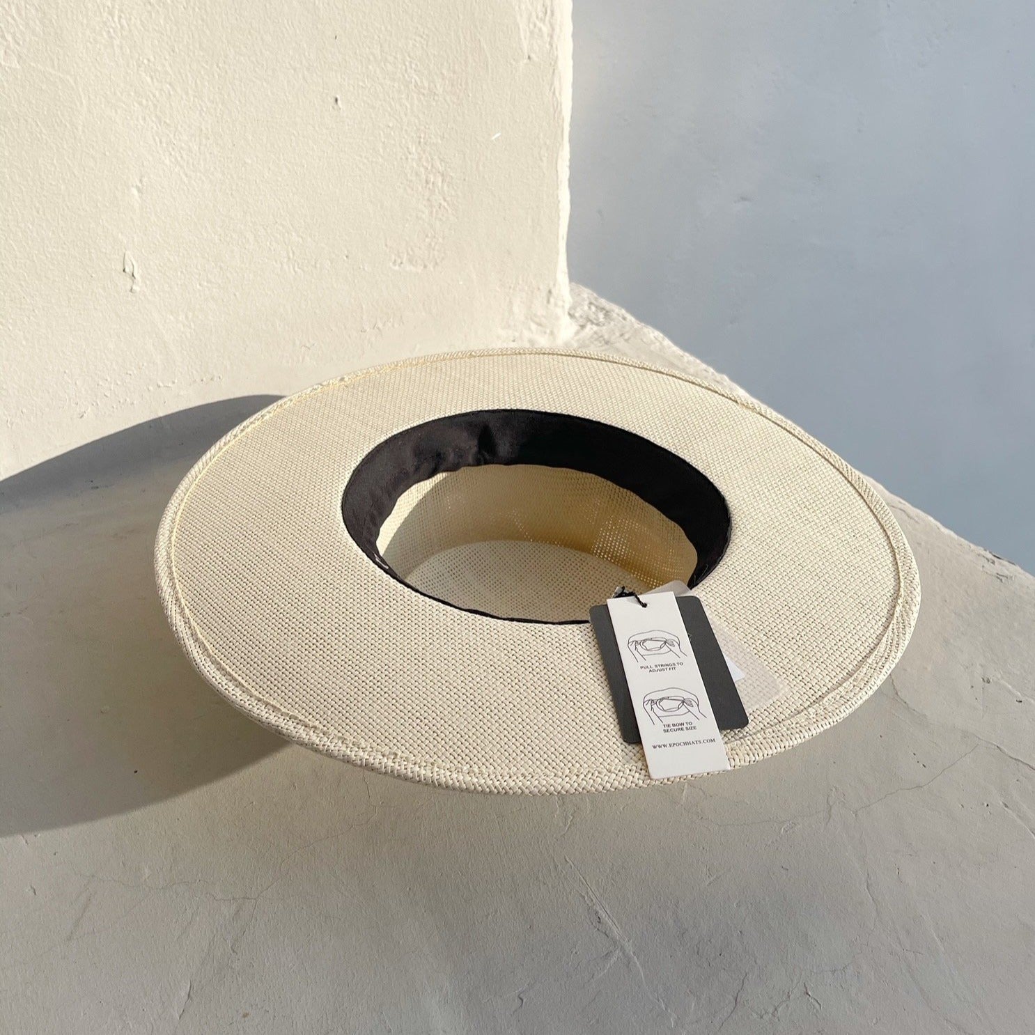 The Ivory Fringe Straw Pork Pie Hat