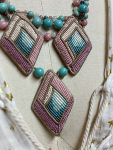 Turquoise Bead Necklace