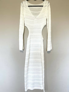 Beach Riot Cut Out Knit Maxi Dress #12