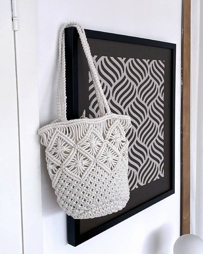 Handmade Macrame Bag #28