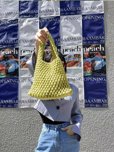 Chic Crochet Handbag Mini Size #25
