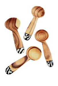 Small Wood Charcuterie/Spice Spoons, Set