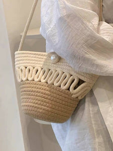 Super Cute Mini size Handmade Cotton Woven Bag #24