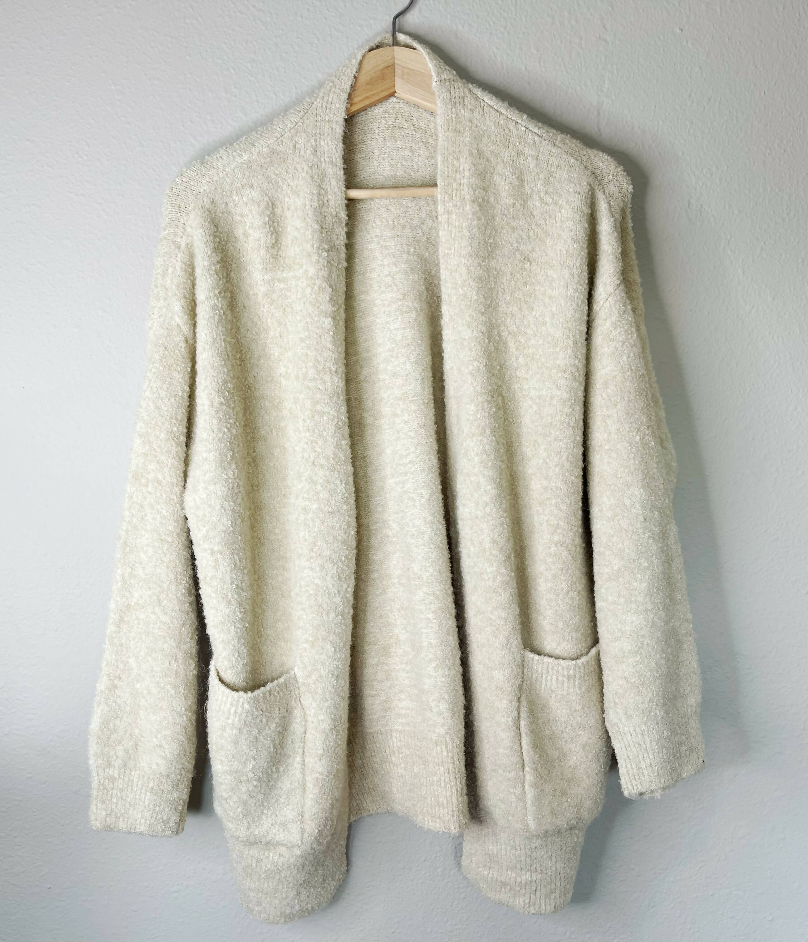 ALPACA-BLEND Capote Coat (Ivory)