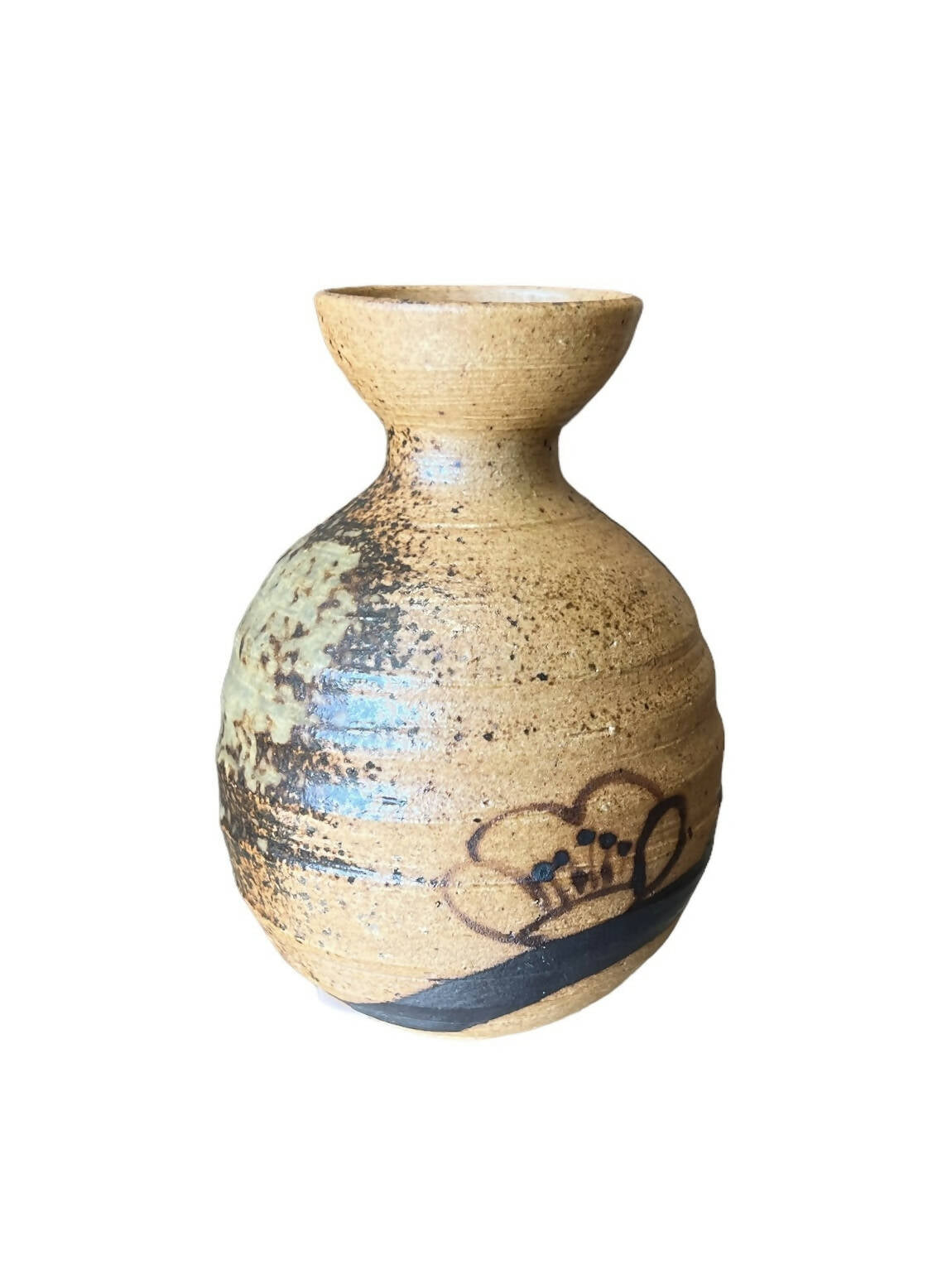 Vtg Flower Ceramic Bud Vase